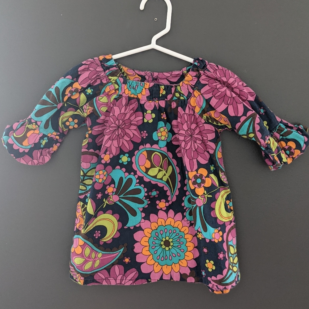 Lydia Jane floral print long sleeve dress